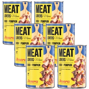 JOSERA Meatlovers Menu Kaczka z dynią 6x800g