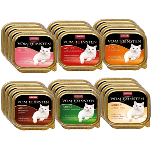 ANIMONDA Cat Vom Feinsten adult cat smak Mix Smaków 24x100g