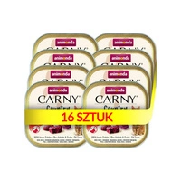 ANIMONDA Carny Country Adult Wołowina, Kaczka i Renifer 16x100g 