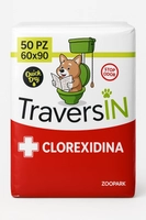 TraversIN Podkłady higieniczne z chlorheksydyną 60x90cm 50szt.