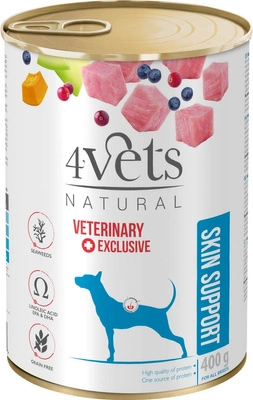 4Vets Dog Skin Support 12x400 g