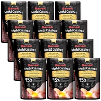 Super Benek World Cuisines Karma pełnoporcjowa dla dorosłych kotów. Potrawka po holendersku z kurczakiem w jajecznej galaretce 12x100g