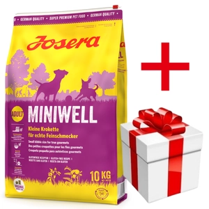 JOSERA Miniwell 10kg + niespodzianka dla psa GRATIS!