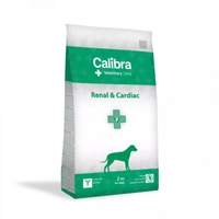 Calibra Veterinary Diets Dog Renal Cardiac 2kg/ Opakowanie uszkodzone (2885)!!!