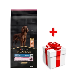 Purina Pro Plan Large Adult Athletic Optiderma, łosoś i ryż 14kg  + niespodzianka dla psa GRATIS!