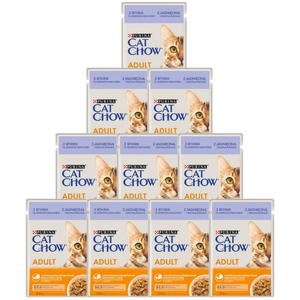 PURINA Cat Chow Adult Karma dla kotów z jagnięciną i zieloną fasolką w galaretce 10x85g
