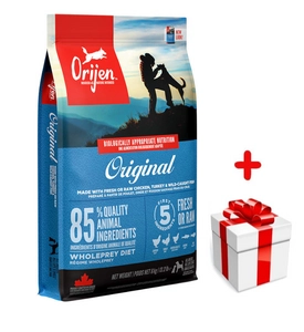 ORIJEN Original Dog 6kg + niespodzianka dla psa GRATIS!