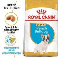 ROYAL CANIN French Bulldog Puppy 10kg karma sucha dla szczeniąt do 12 miesiąca, rasy bulldog francuski/Opakowanie uszkodzone (3168,3208,6337,7943,7955) 