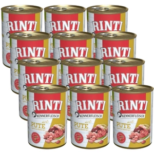 Rinti Kennerfleisch Pute karma mokra dla psa - indyk 12x400g