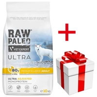 Vetexpert Raw Paleo Turkey Adult Medium/ Large 10kg  + niespodzianka dla psa GRATIS!