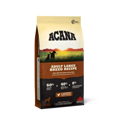 ACANA  Adult Large Breed 17kg / Opakowanie uszkodzone (5476,5717,316,1086,1345,1349,1352,1363,1469) !!!