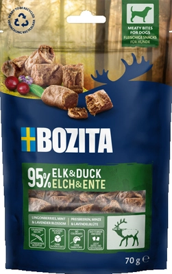BOZITA Meaty Bites łoś,kaczka przysmak pies 70g