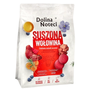 DOLINA NOTECI Premium Wołowina- karma suszona dla psa 3kg