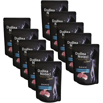 Dolina Noteci Premium Sterilised danie z jagnięciny 10x85 g