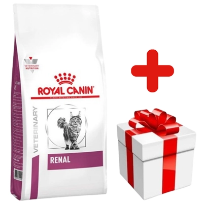 ROYAL CANIN Renal Feline RF 23 4kg + niespodzianka dla kota GRATIS!