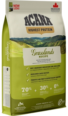 ACANA Grasslands Dog 5,8kg /Opakowanie uszkodzone (3201) !!! 