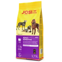 JOSERA JosiDog Adult Sensitive 2,7kg / Opakowanie uszkodzone (4761) !!!