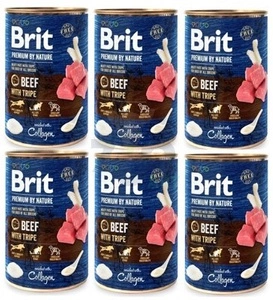 Brit Premium by Nature Beef with Tripe 6x400g