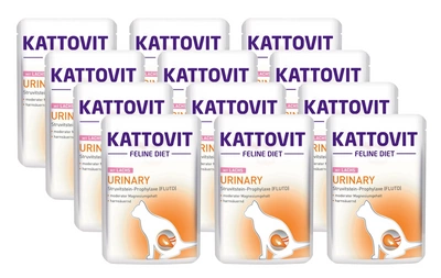 Kattovit Urinary łosoś 12x85g saszetka