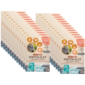 IAMS - Naturally with North Atlantic Salmon in gravy 24x85g