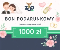 Bon podarunkowy dla Młodej Pary 1000zł