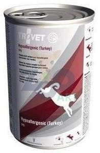 TROVET TPD Hypoallergenic - Turkey (dla psa) 400g - puszka