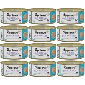 Applaws Cat Kitten Tuńczyk dla kociąt 12x70g PUSZKA