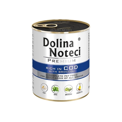 Dolina Noteci Premium Dorsz z brokułami 800g