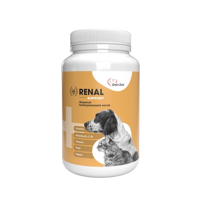 OVER ZOO RENAL SUPPORT 60 tabletek - wsparcie funkcjonowania nerek