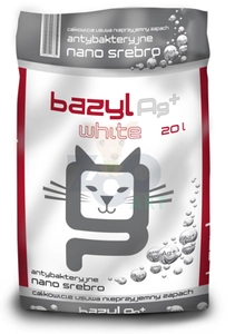 Bazyl Ag+ White 20l-17,8kg/Opakowanie uszkodzone (3552) !!!