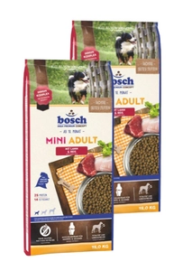 Bosch Adult Mini Lamb & Rice, jagnięcina i ryż (nowa receptura) 2x15kg