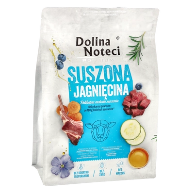 DOLINA NOTECI Premium Jagnięcina- karma suszona dla psa 3kg
