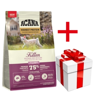 ACANA Kitten 1,8kg+ niespodzianka dla kota GRATIS!