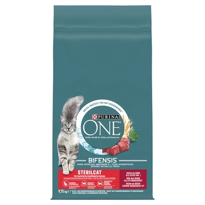 Purina One Sterilcat Bogata w Wołowinę i Pszenicę 9,75kg