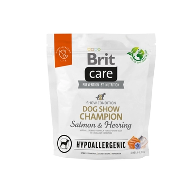 BRIT CARE Dog Hypoallergenic Dog Show Champion Salmon & Herring 1kg