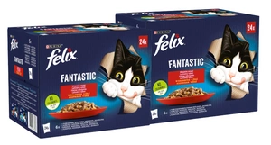 FELIX Fantastic Wiejskie Smaki w galaretce: 48x85g