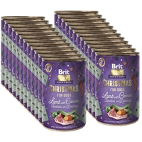 BRIT MONO PROTEIN Christmas Lamb with Carrots - Jagnięcina i Marchewka 24x400g