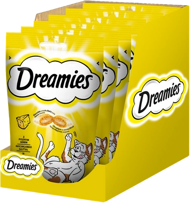 DREAMIES 6x60g - przysmak dla kota z pysznym serem