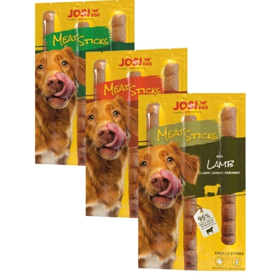 JOSERA JosiDog Meat Sticks- Mix Smaków 3x33g