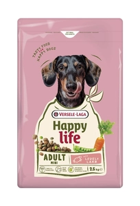 VERSELE-LAGA Happy Life Adult Mini Lamb 2,5kg - karma dla dorosłych, małych psów z jagnięciną