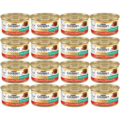 Purina Gourmet Gold wołowina w pomidorach 48x85g