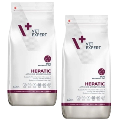VETEXPERT Hepatic Dog 2x12kg