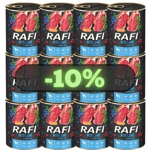 DOLINA NOTECI Rafi z jagnięciną 12x800g