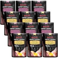Super Benek World Cuisines Karma pełnoporcjowa dla dorosłych kotów. Mix Potrawek 12x100g