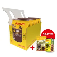 JOSERA Kids 5x900g + Denties 180g & Meatlovers 400g GRATIS!!