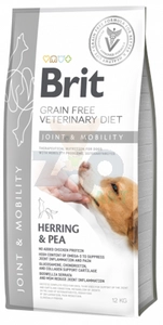 Brit gf veterinary diets dog Mobility 12kg / Opakowanie uszkodzone (313,413) !!!