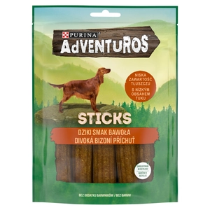 ADVENTUROS Sticks Bogate w bawoła 120g