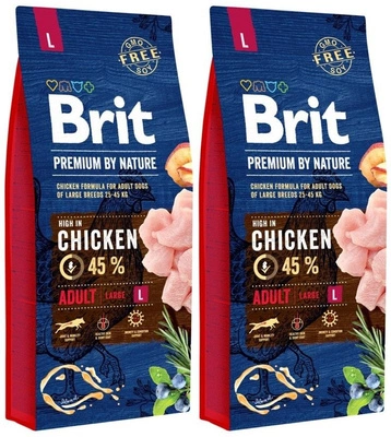 BRIT Premium By Nature Adult L 2x15kg