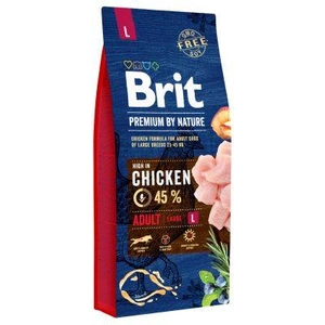 BRIT Premium By Nature Adult L 15kg/Opakowanie uszkodzone (1960,2195) !!!