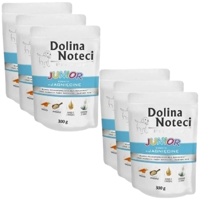 Dolina Noteci PREMIUM Junior bogata w jagnięcinę 6 x 300g